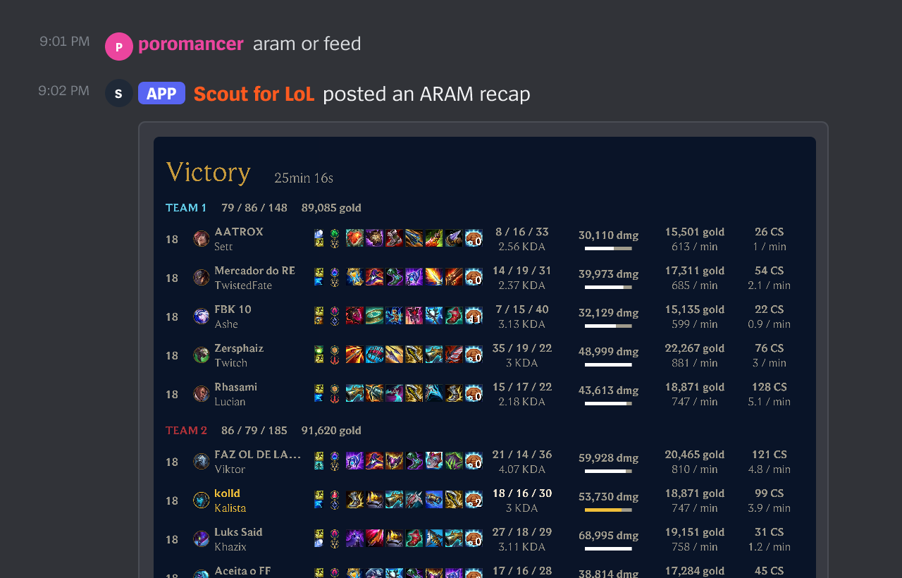 ARAM Discord Screenshot